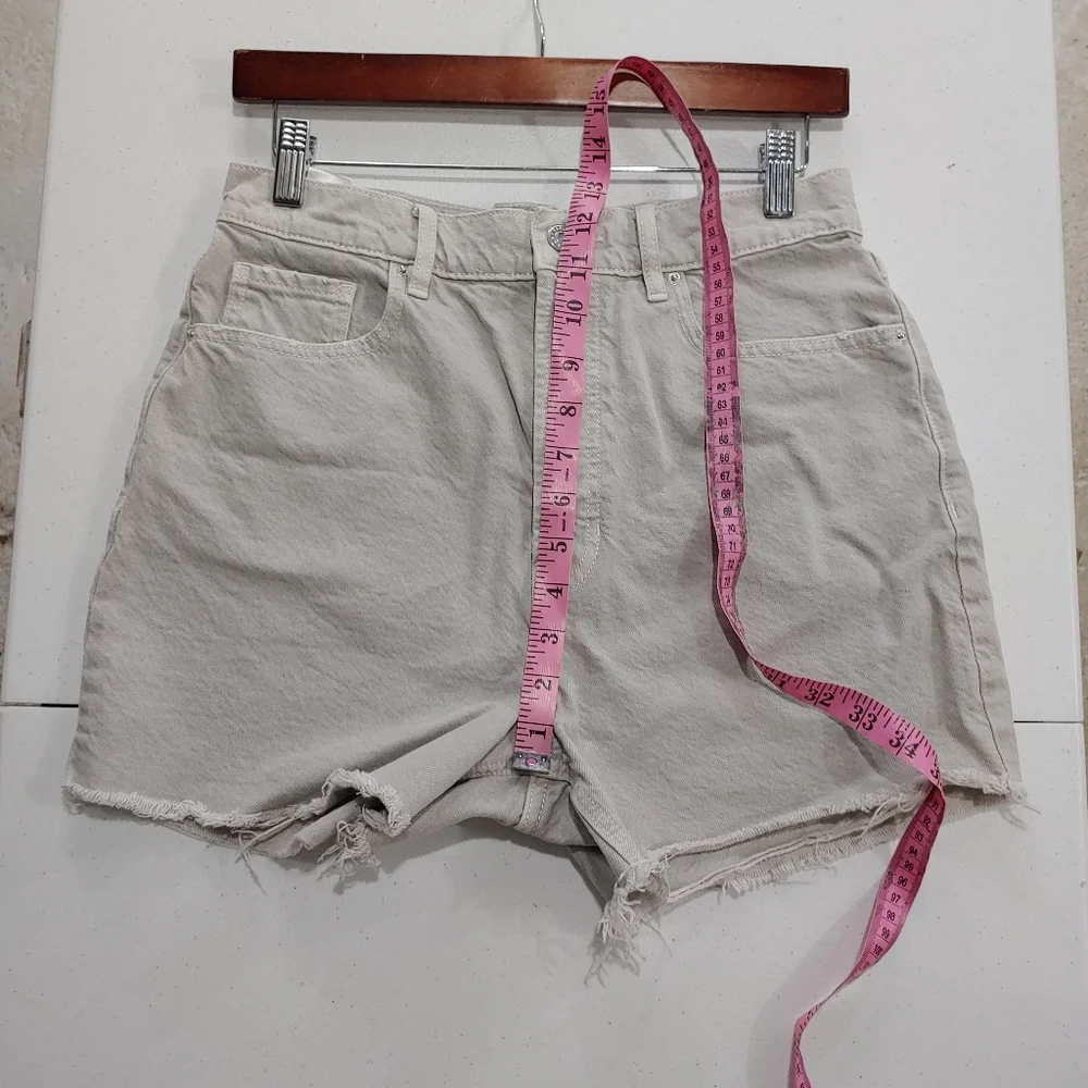 PACSUN 90'S GIRLFRIEND BUTTON FLY SHORT (a140)